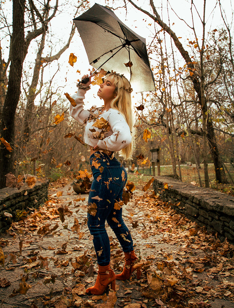 raining leafs